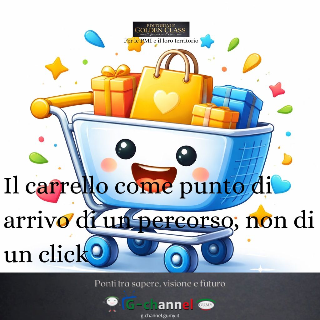 Il carrello come punto di arrivo di un percorso, non di un click 